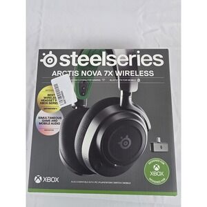 SteelSeries Arctis Nova 7X Wireless Multi-Platform Gaming Headset, Black Sealed